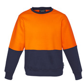  Unisex Hi Vis Crew Sweatshirt